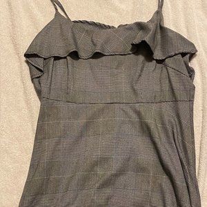 Plus Size Glen Plaid Skater Dress